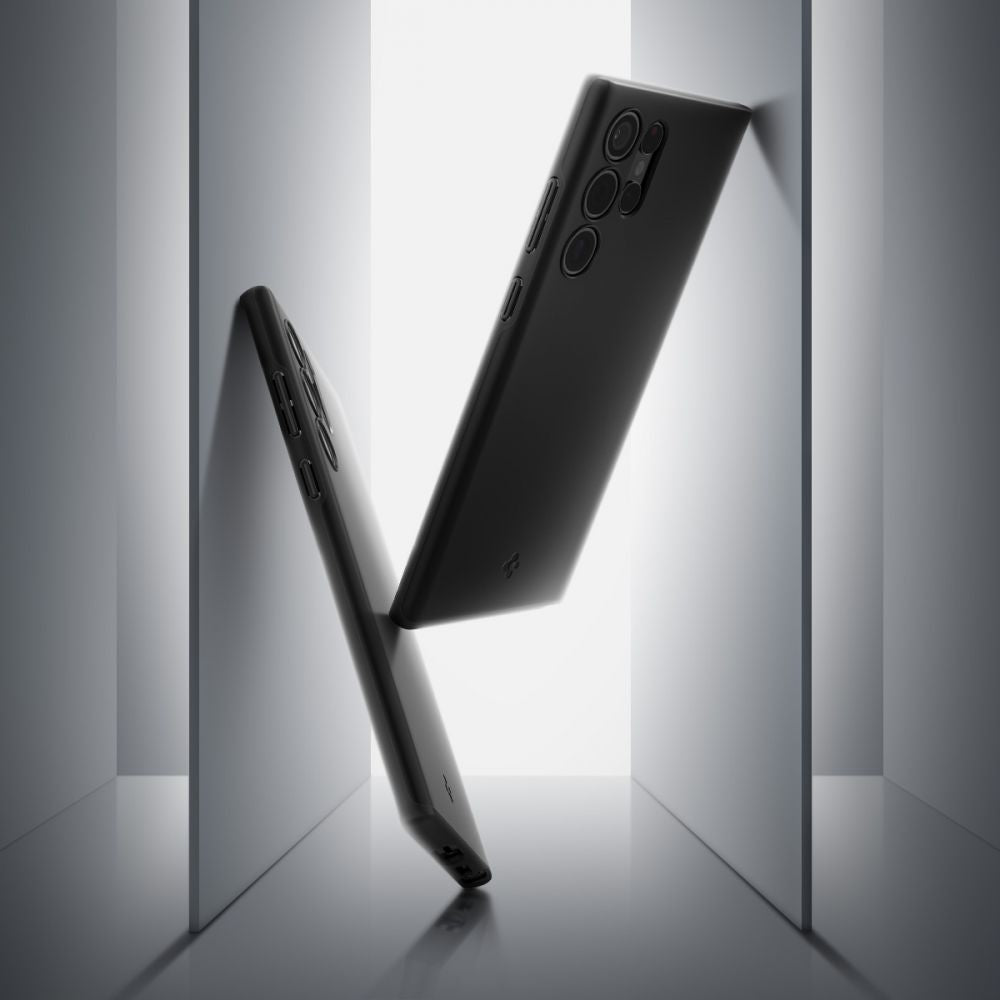 KRYT SPIGEN THIN FIT GALAXY S22 ULTRA BLACK
