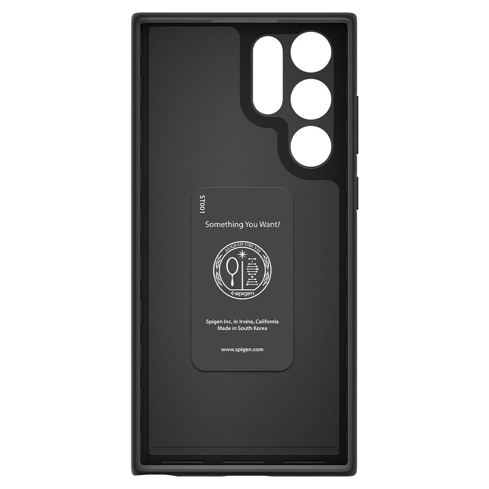 KRYT SPIGEN THIN FIT GALAXY S22 ULTRA BLACK