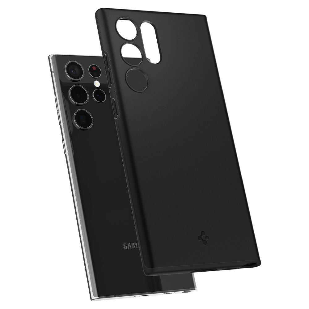 KRYT SPIGEN THIN FIT GALAXY S22 ULTRA BLACK