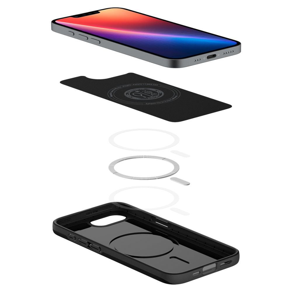 KRYT SPIGEN THIN FIT MAG MAGSAFE IPHONE 16E BLACK
