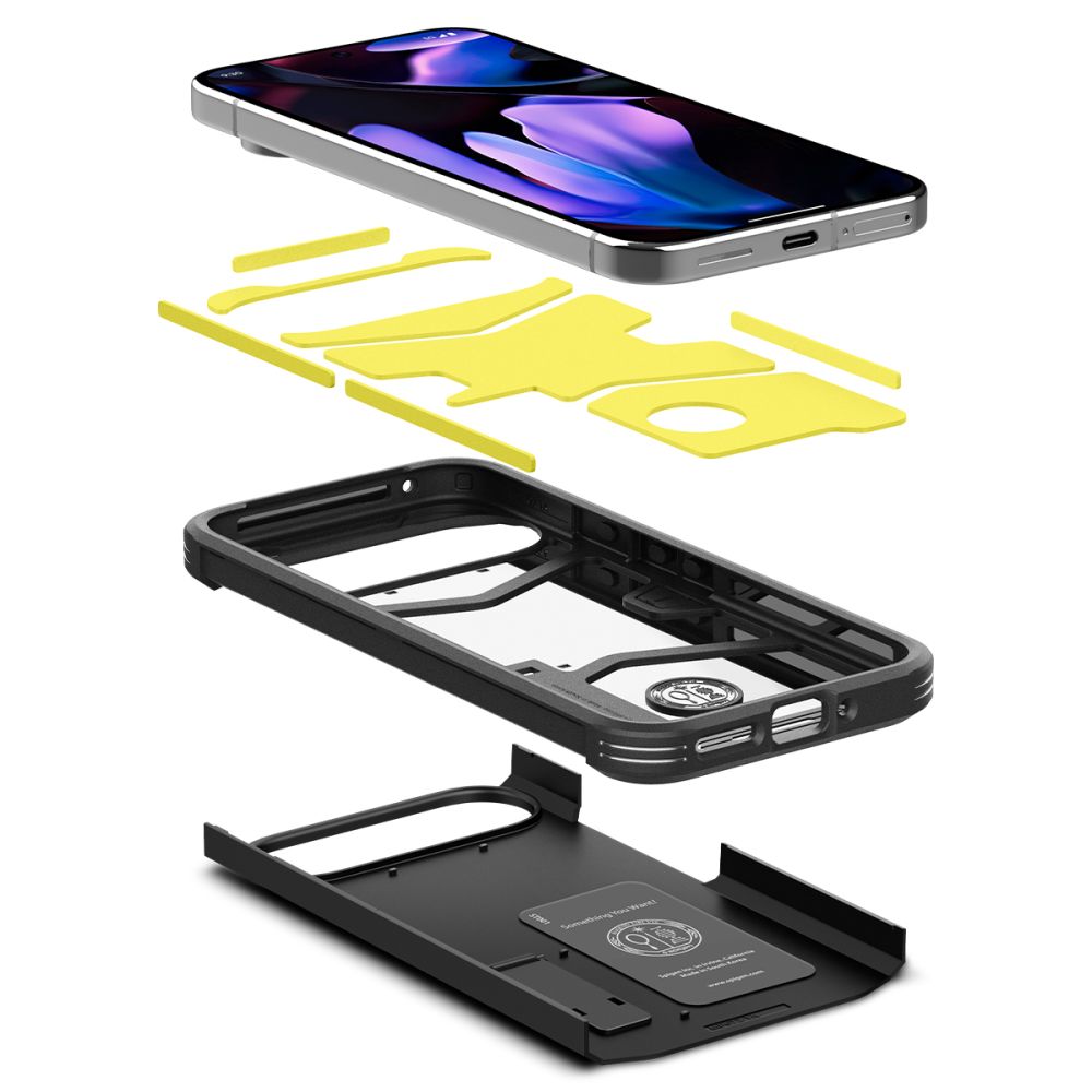 KRYT NA GOOGLE PIXEL 9 PRO XL SPIGEN TOUGH ARMOR  BLACK