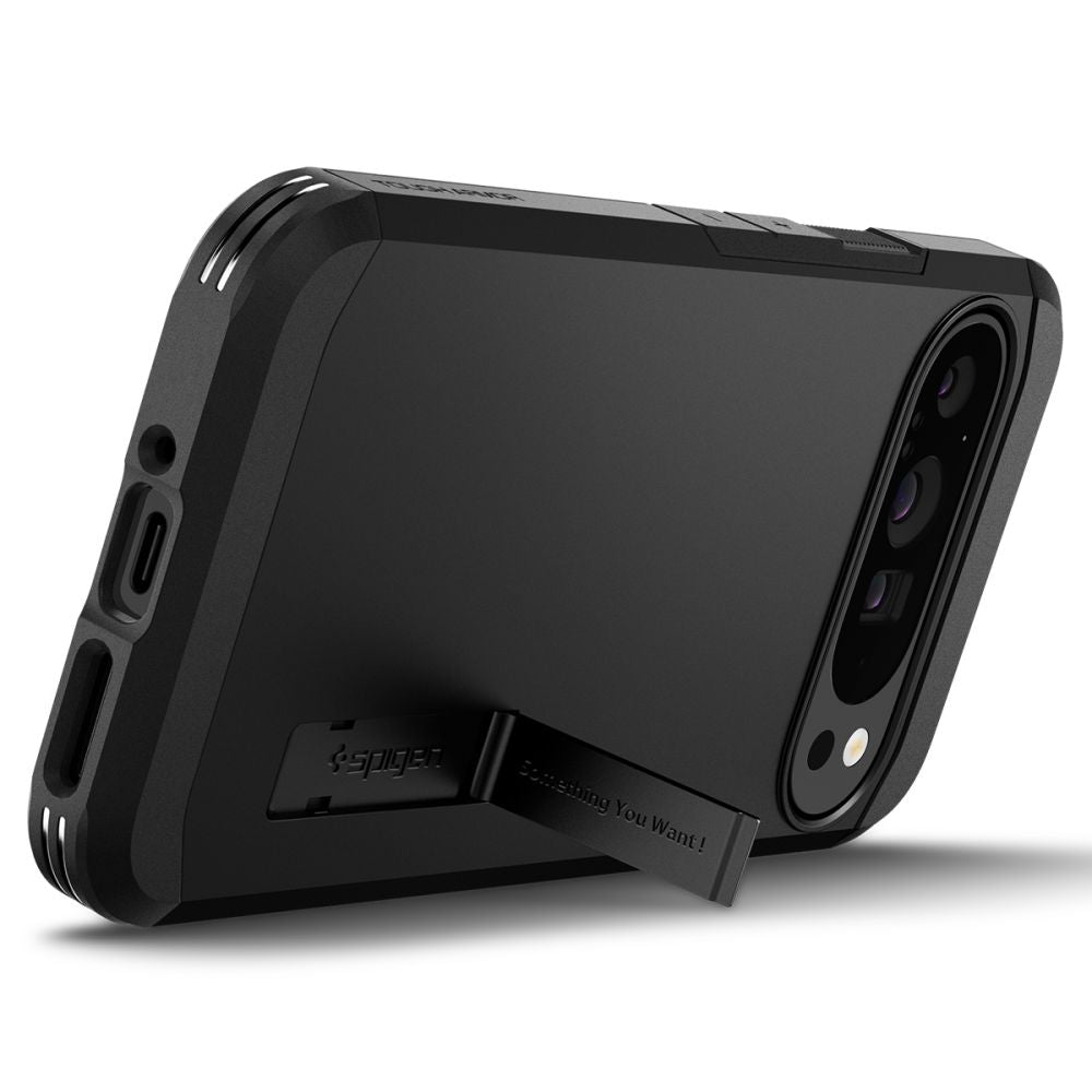 KRYT NA GOOGLE PIXEL 9 PRO XL SPIGEN TOUGH ARMOR  BLACK
