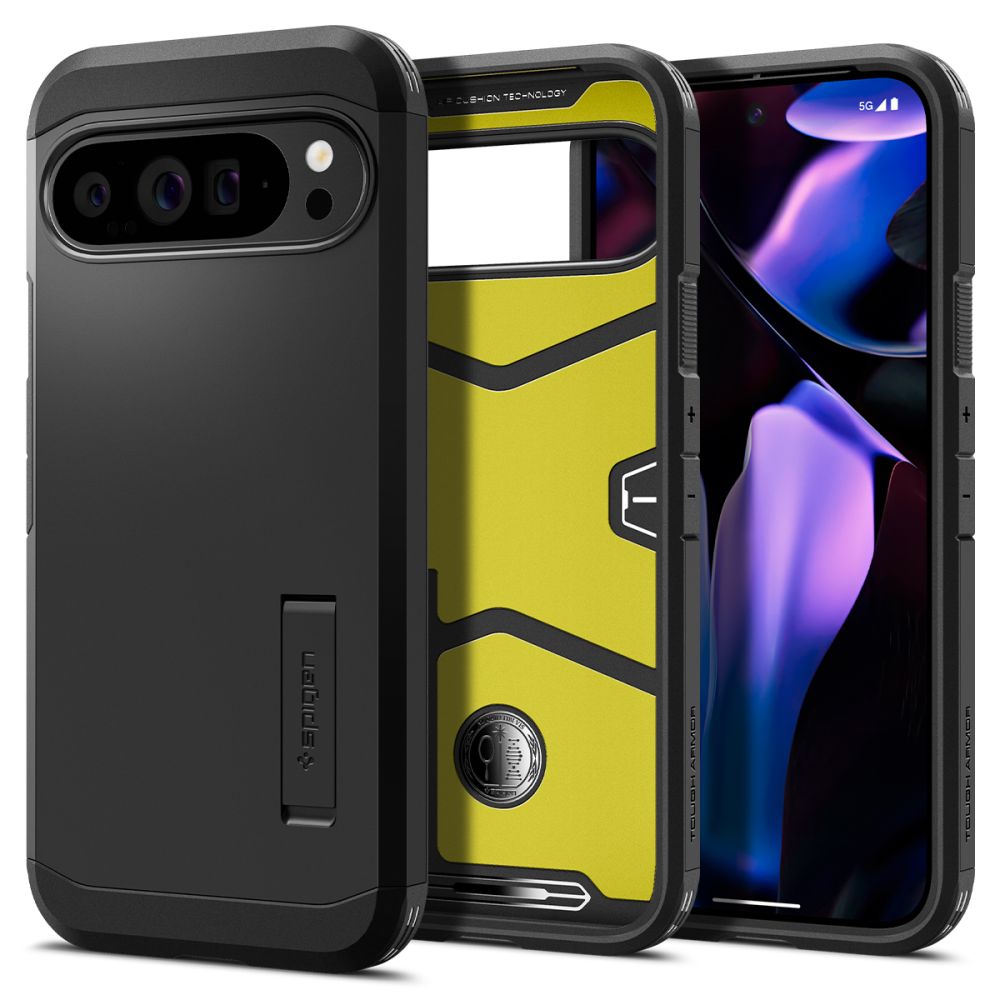 KRYT NA GOOGLE PIXEL 9 PRO XL SPIGEN TOUGH ARMOR  BLACK
