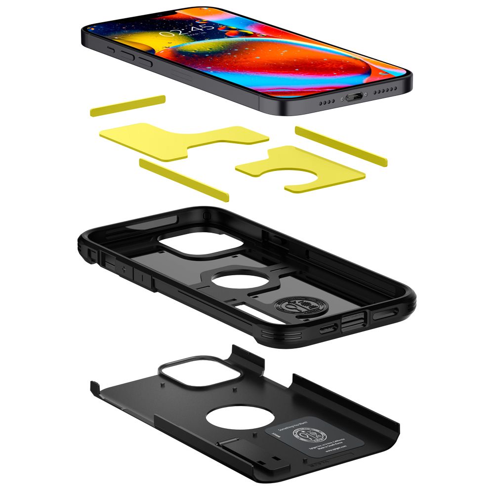 KRYT SPIGEN TOUGH ARMOR IPHONE 12/12 PRO BLACK