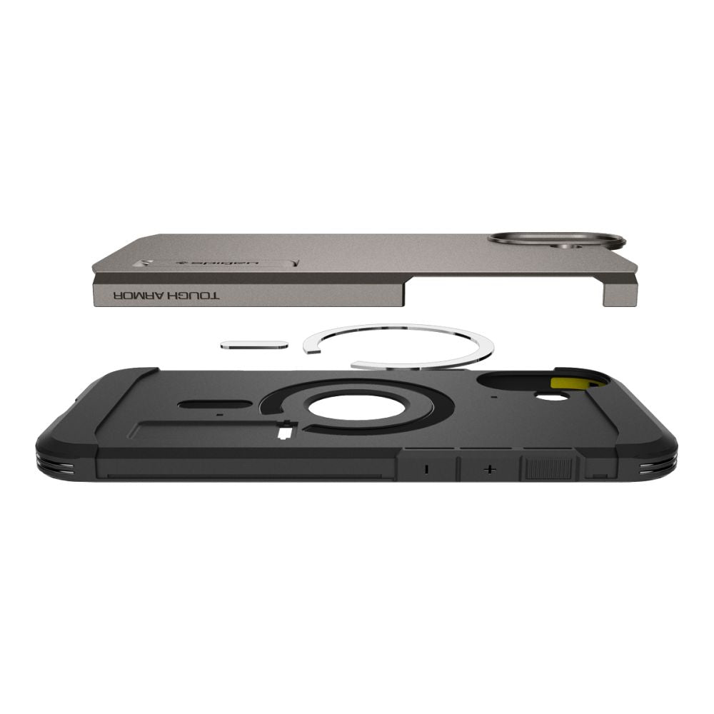 KRYT SPIGEN TOUGH ARMOR MAG MAGSAFE IPHONE 16 GUNMETAL