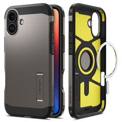 KRYT SPIGEN TOUGH ARMOR MAG MAGSAFE IPHONE 16 GUNMETAL