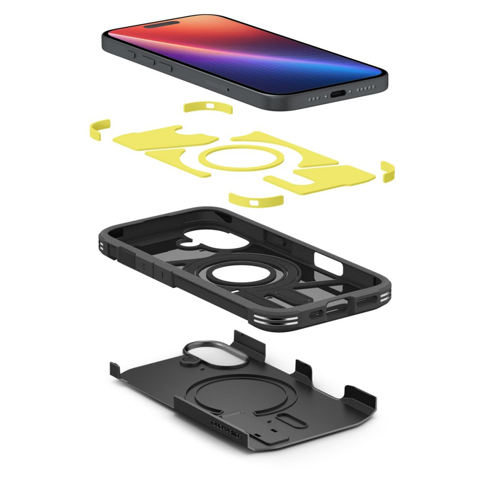 KRYT SPIGEN TOUGH ARMOR MAG MAGSAFE IPHONE 16 PLUS BLACK