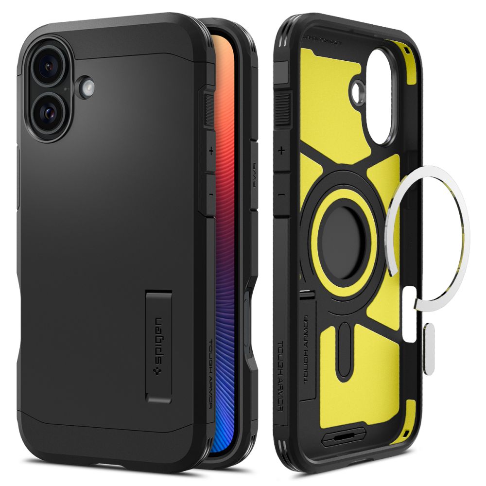KRYT SPIGEN TOUGH ARMOR MAG MAGSAFE IPHONE 16 PLUS BLACK