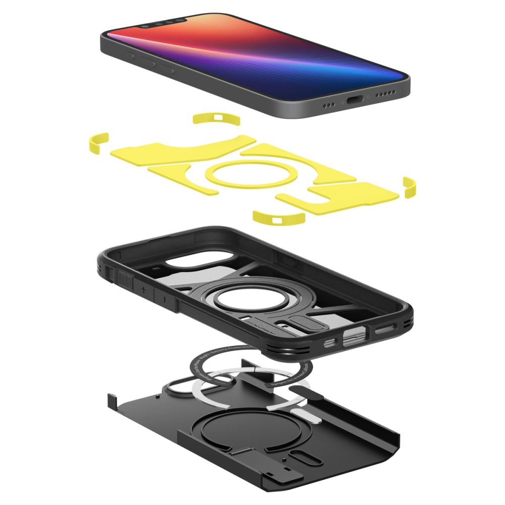 KRYT SPIGEN TOUGH ARMOR MAG MAGSAFE IPHONE 16E BLACK