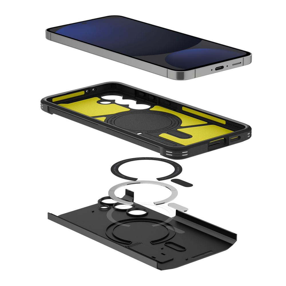 KRYT SPIGEN TOUGH ARMOR MAGSAFE GALAXY S24 FE BLACK