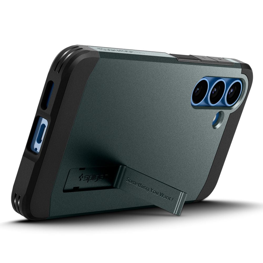 KRYT SPIGEN TOUGH ARMOR MAGSAFE GALAXY S25 ABYSS GREEN