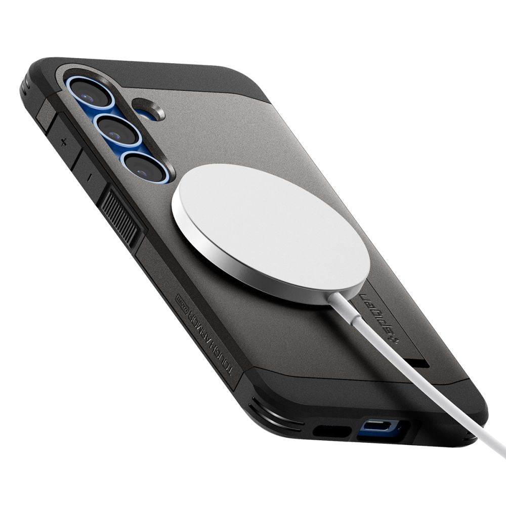 KRYT SPIGEN TOUGH ARMOR MAGSAFE GALAXY S25+ PLUS GUNMETAL