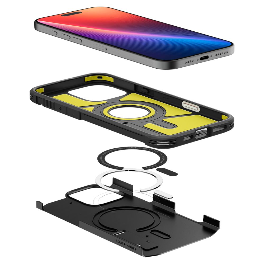 KRYT SPIGEN TOUGH ARMOR ”T” MAG MAGSAFE IPHONE 16 PRO MAX BLACK