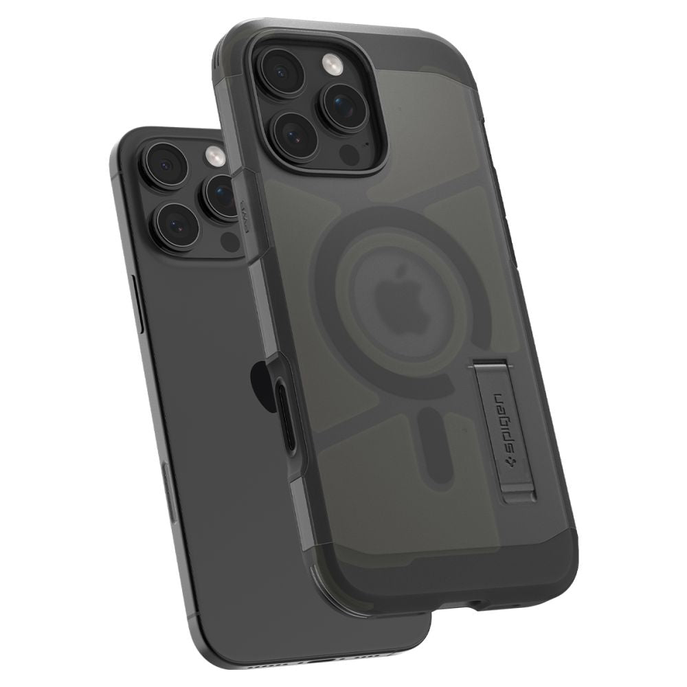 KRYT SPIGEN TOUGH ARMOR ”T” MAG MAGSAFE IPHONE 16 PRO MAX FROST BLACK