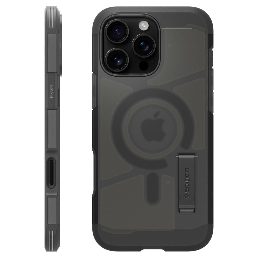 KRYT SPIGEN TOUGH ARMOR ”T” MAG MAGSAFE IPHONE 16 PRO MAX FROST BLACK