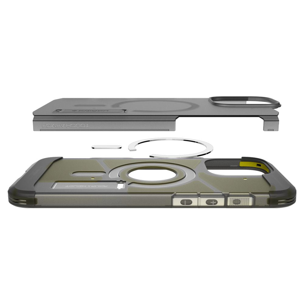 KRYT SPIGEN TOUGH ARMOR ”T” MAG MAGSAFE IPHONE 16 PRO MAX FROST BLACK