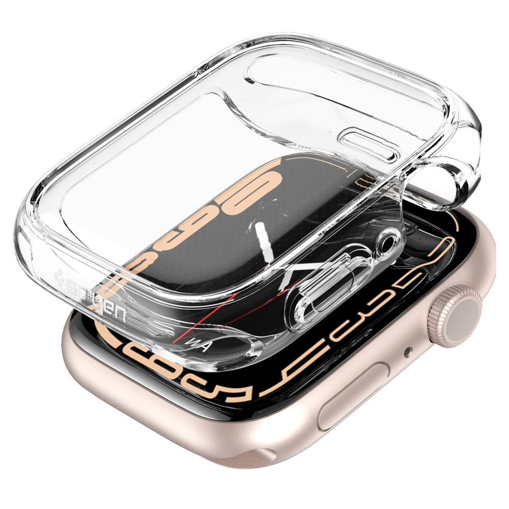 OCHRANNÉ PUZDRO NA APPLE WATCH 41 MM SPIGEN ULTRA HYBRID CRYSTAL CLEAR