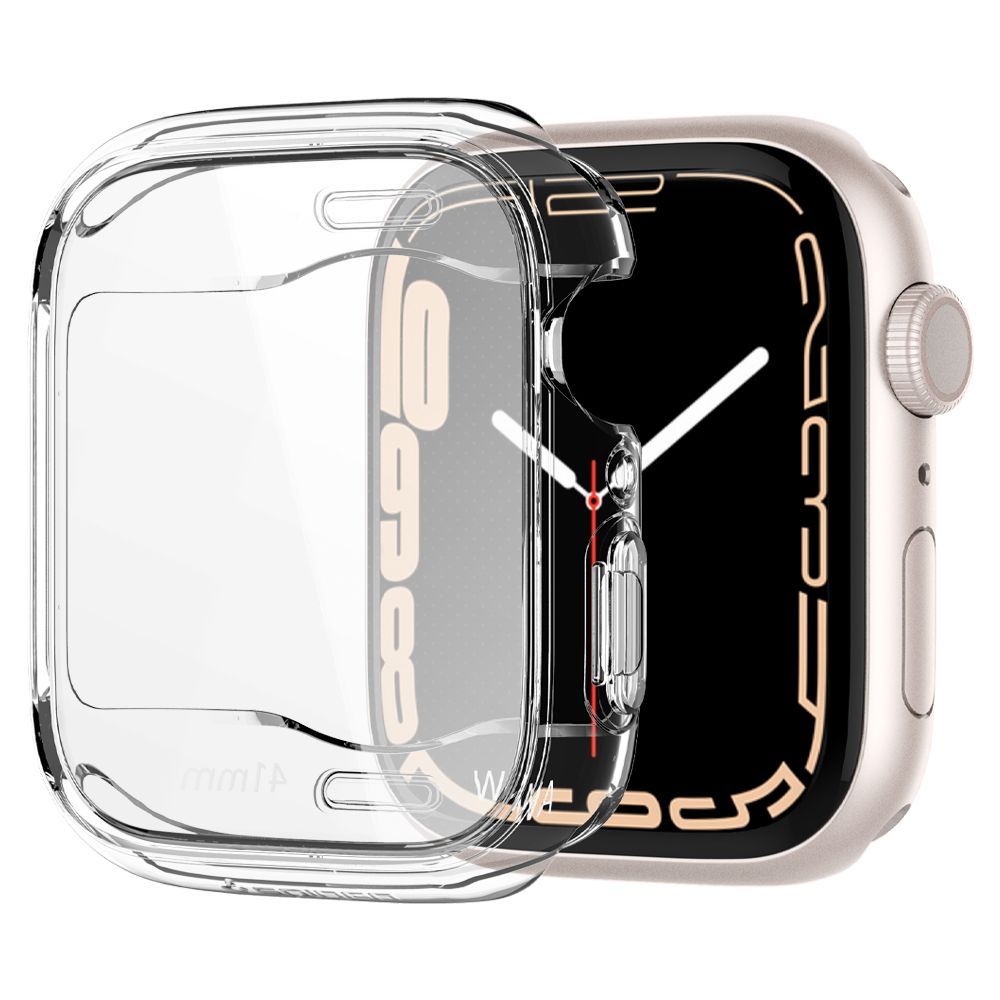 OCHRANNÉ PUZDRO NA APPLE WATCH 41 MM SPIGEN ULTRA HYBRID CRYSTAL CLEAR