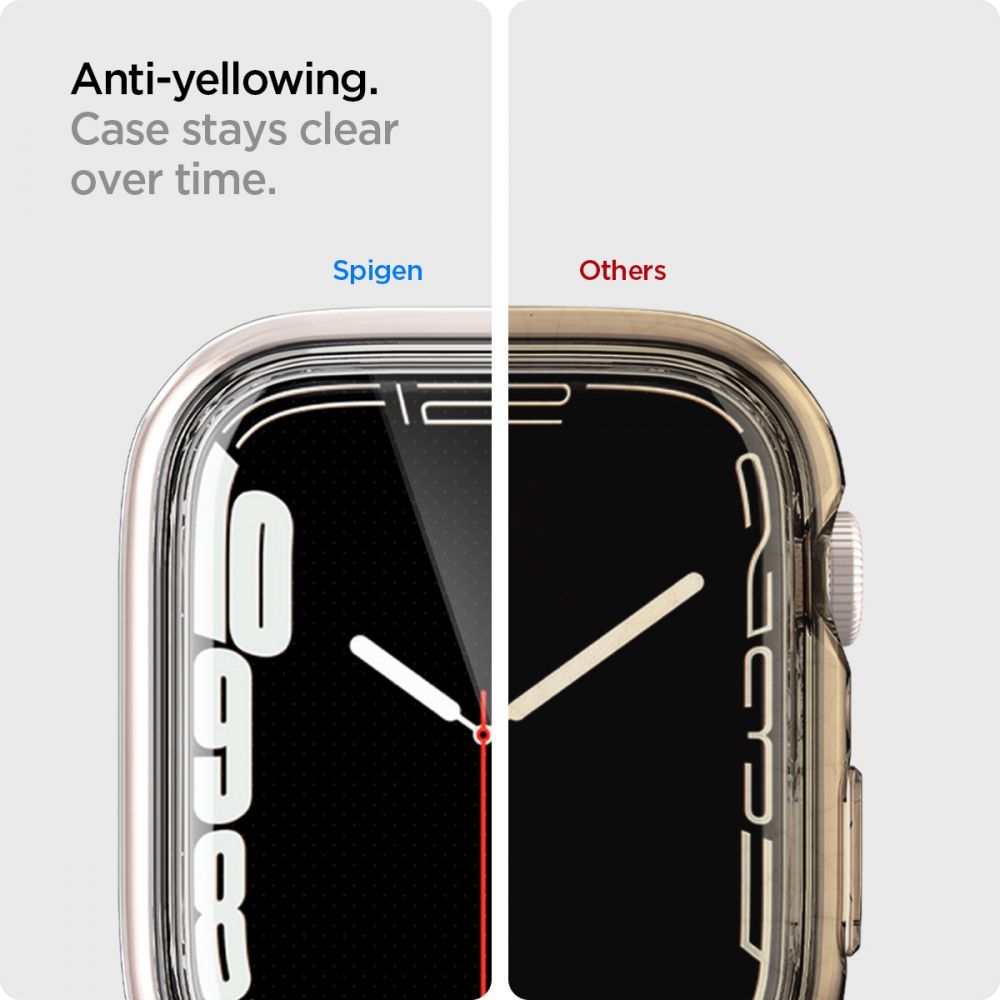 OCHRANNÉ PUZDRO NA APPLE WATCH 41 MM SPIGEN ULTRA HYBRID CRYSTAL CLEAR