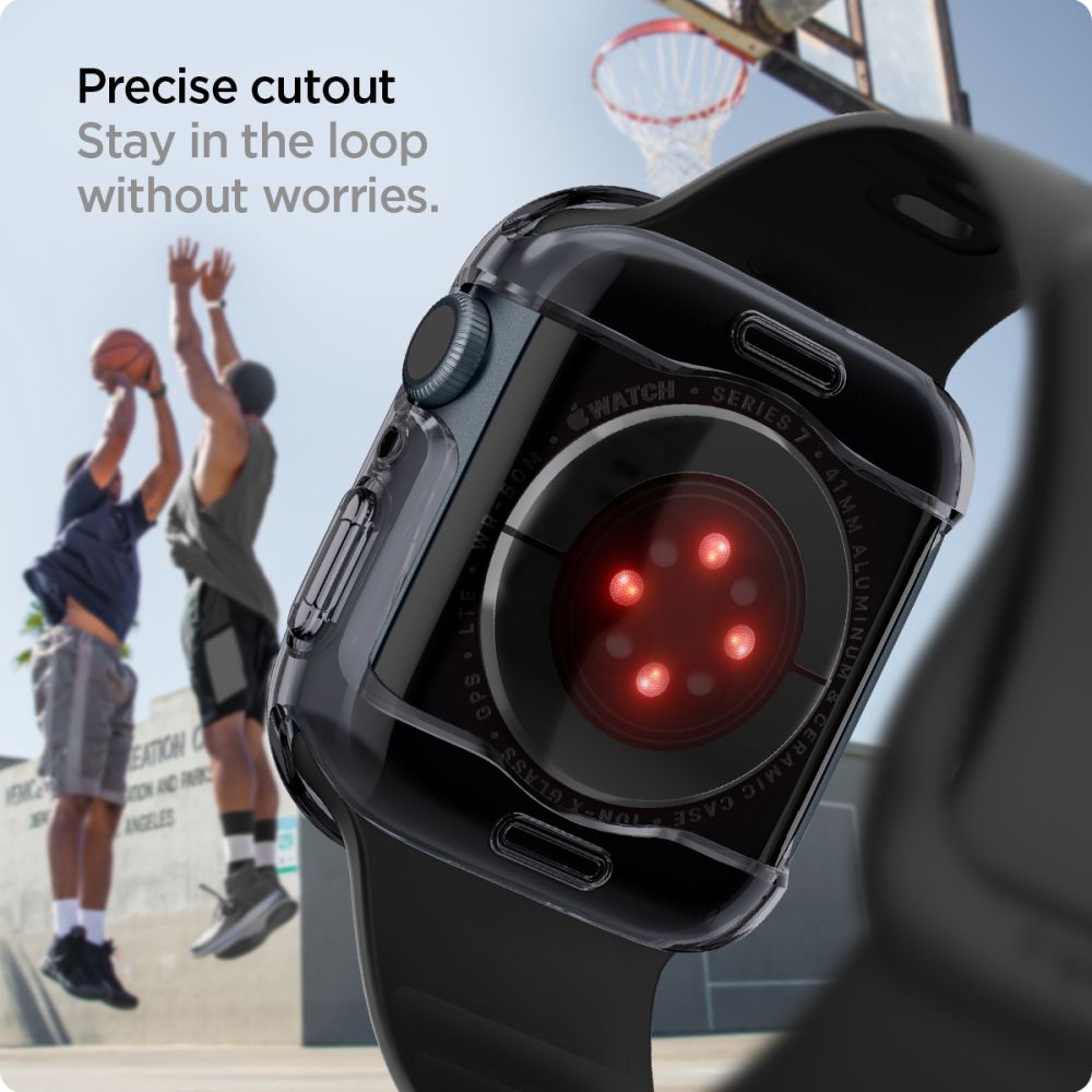 OCHRANNÉ PUZDRO NA APPLE WATCH 41 MM SPIGEN ULTRA HYBRID SPACE CRYSTAL
