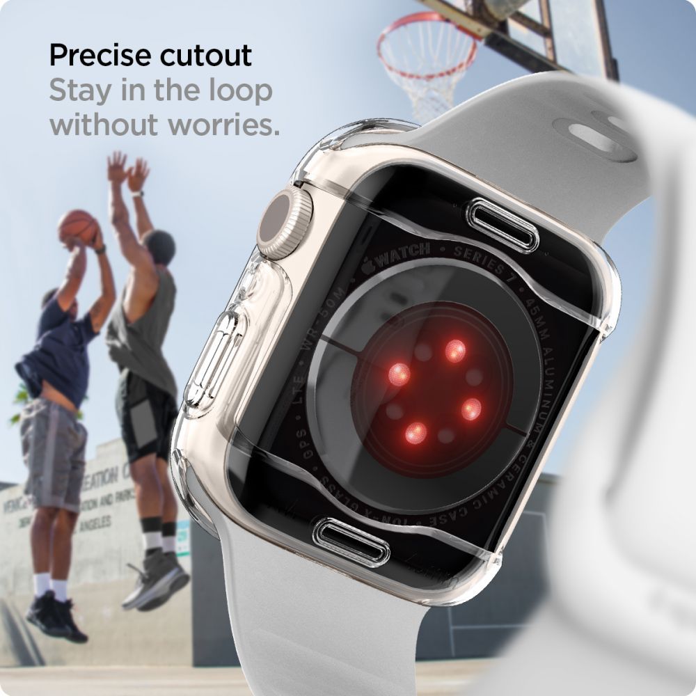PUZDRO SPIGEN ULTRA HYBRID APPLE WATCH 45 MM CRYSTAL CLEAR