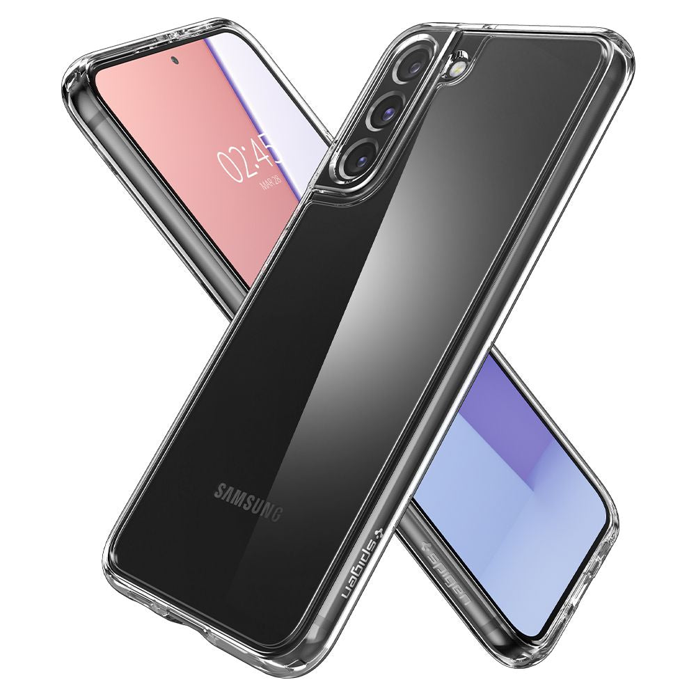 KRYT SPIGEN ULTRA HYBRID GALAXY S22 CRYSTAL CLEAR