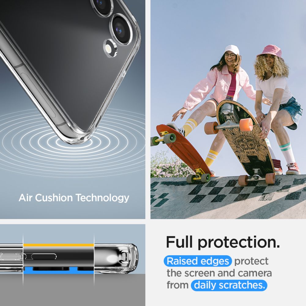 KRYT SPIGEN ULTRA HYBRID GALAXY S23 CRYSTAL CLEAR