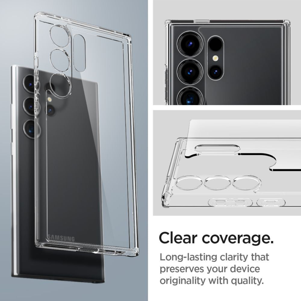KRYT SPIGEN ULTRA HYBRID GALAXY S24 ULTRA CRYSTAL CLEAR