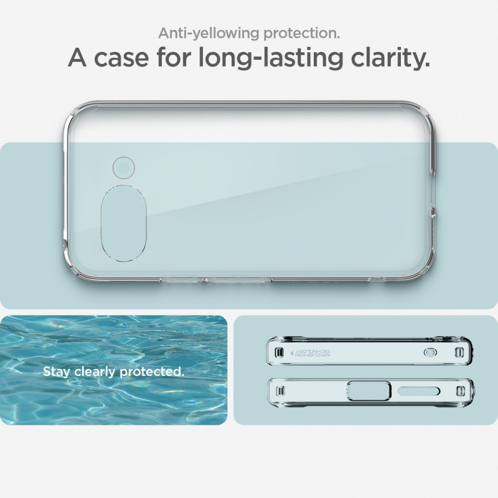 KRYT SPIGEN ULTRA HYBRID GOOGLE PIXEL 9A CRYSTAL CLEAR