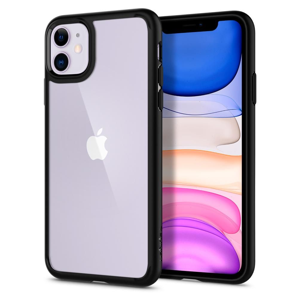 KRYT SPIGEN ULTRA HYBRID IPHONE 11 MATTE BLACK