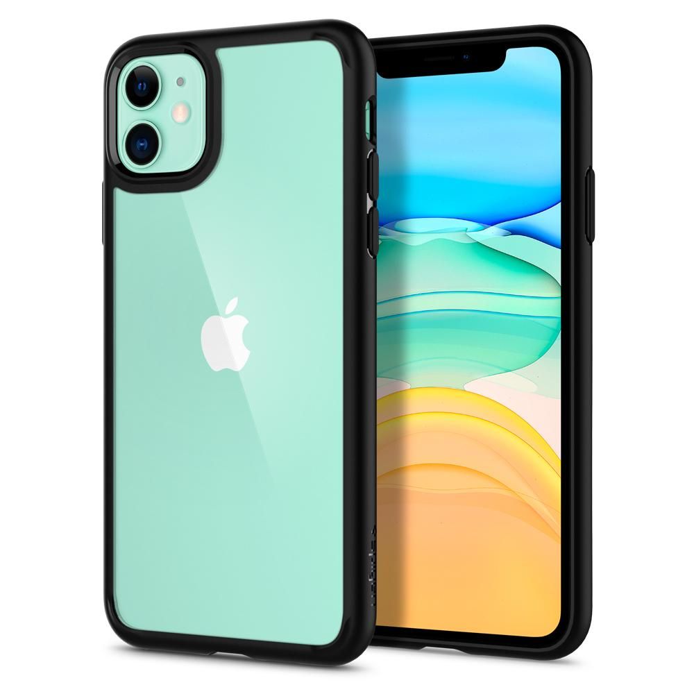 KRYT SPIGEN ULTRA HYBRID IPHONE 11 MATTE BLACK
