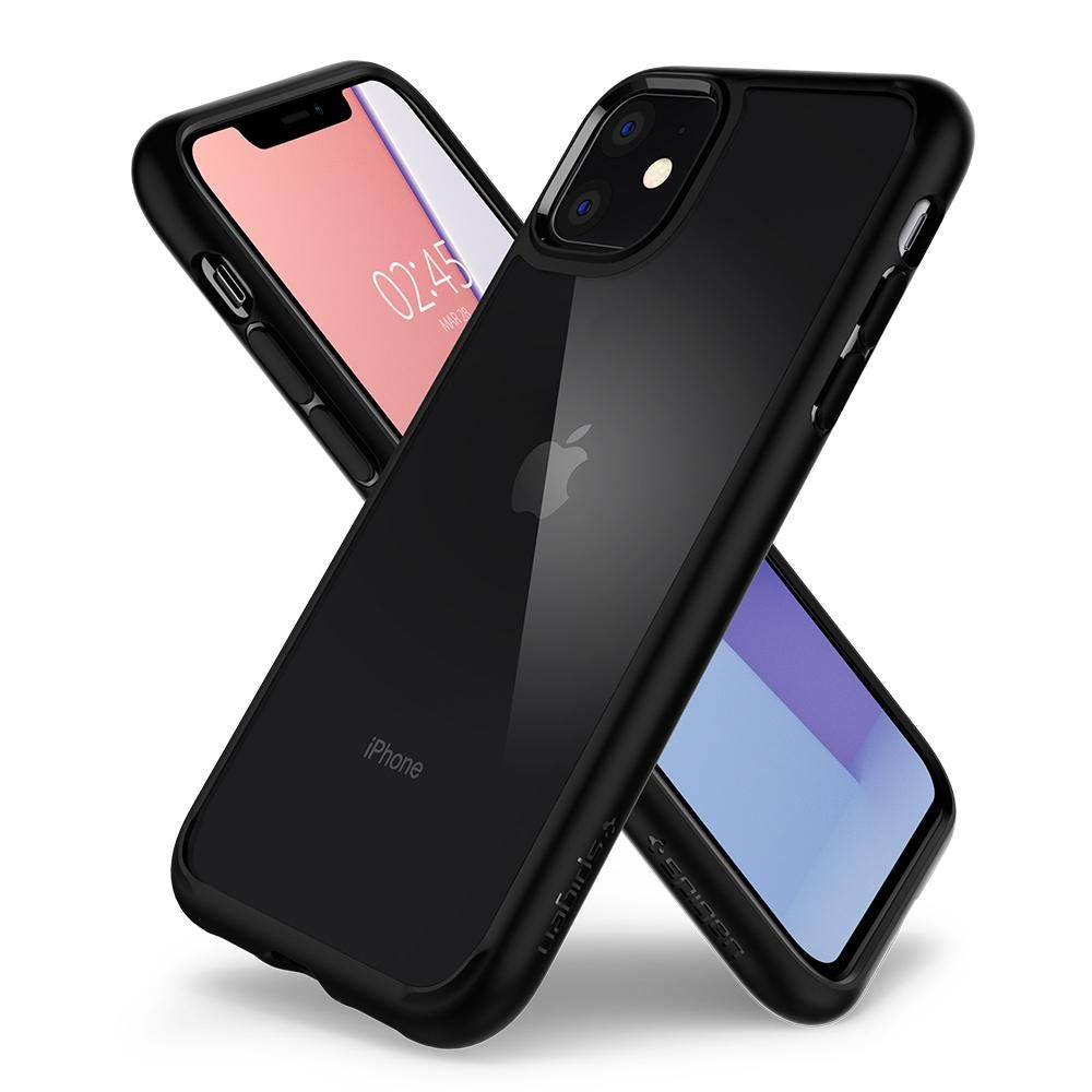 KRYT SPIGEN ULTRA HYBRID IPHONE 11 MATTE BLACK