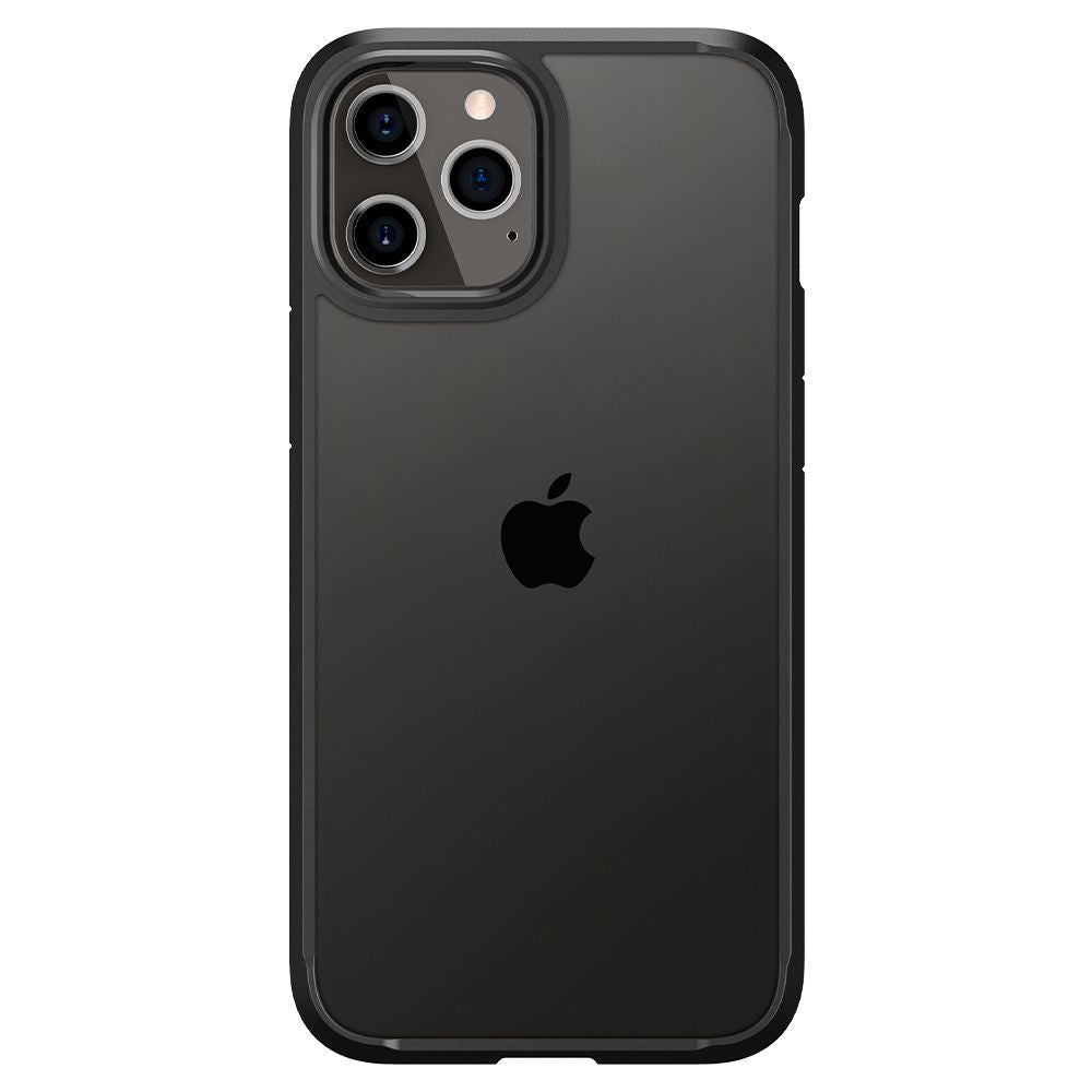 KRYT SPIGEN ULTRA HYBRID IPHONE 12/12 PRO MATTE BLACK