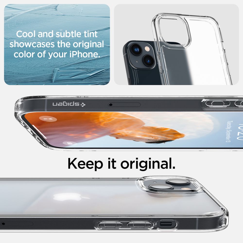KRYT SPIGEN ULTRA HYBRID IPHONE 14 PLUS FROST CLEAR