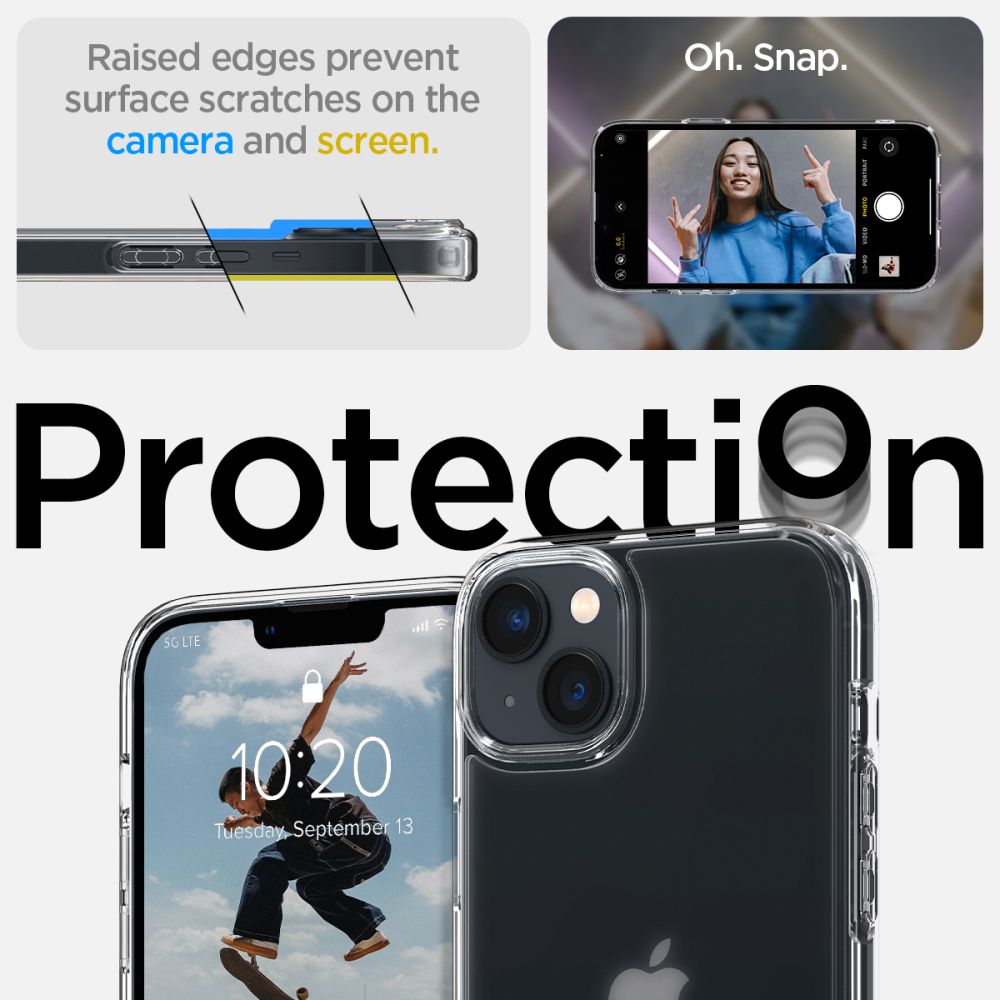 KRYT SPIGEN ULTRA HYBRID IPHONE 14 PLUS FROST CLEAR