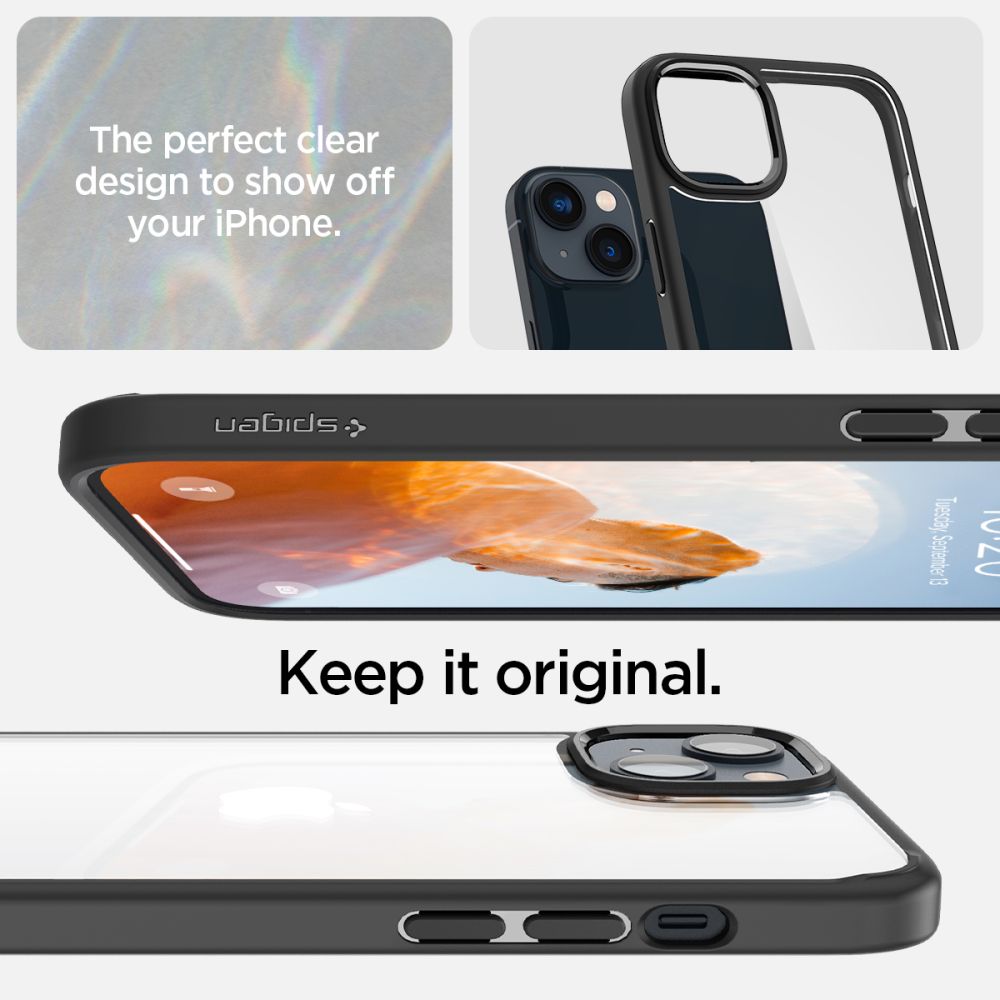 KRYT SPIGEN ULTRA HYBRID IPHONE 14 PLUS MATTE BLACK