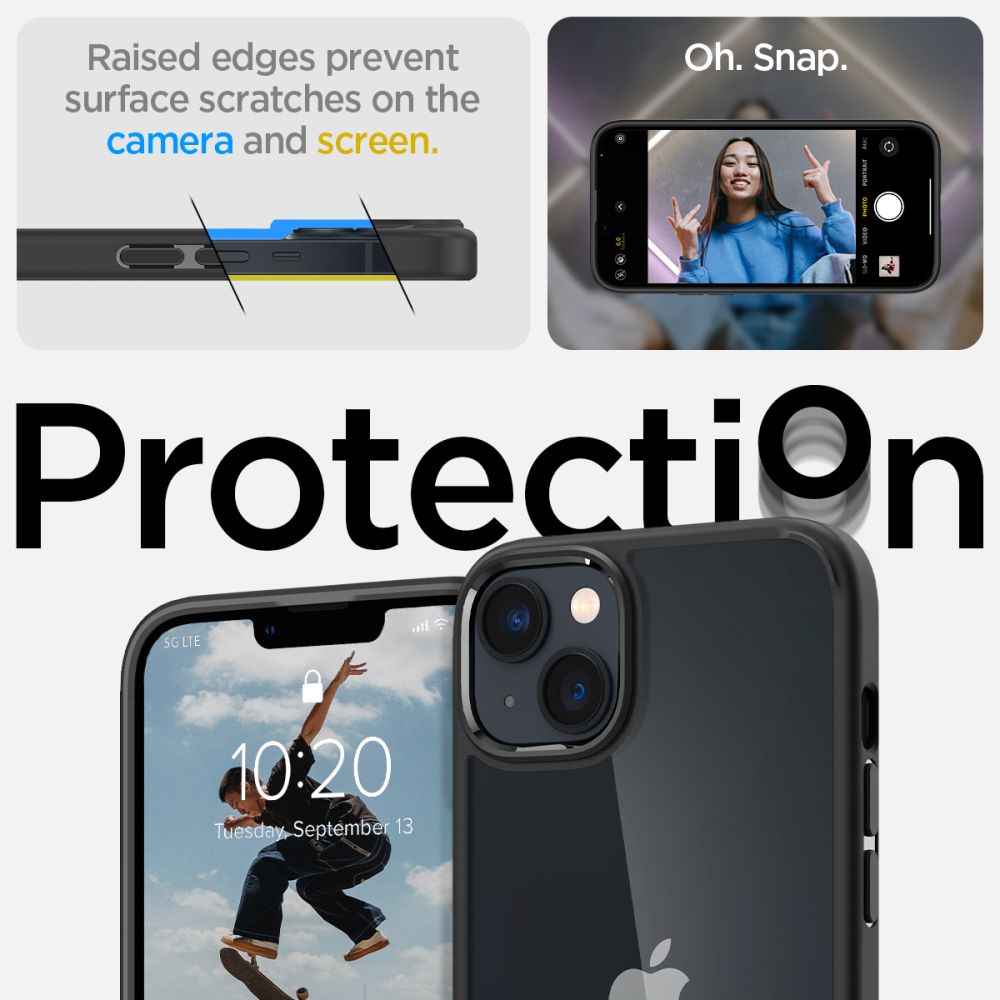 KRYT SPIGEN ULTRA HYBRID IPHONE 14 PLUS MATTE BLACK
