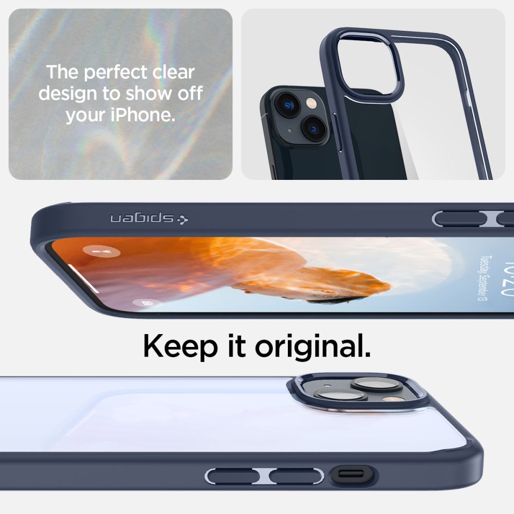 KRYT SPIGEN ULTRA HYBRID IPHONE 14 PLUS NAVY BLUE