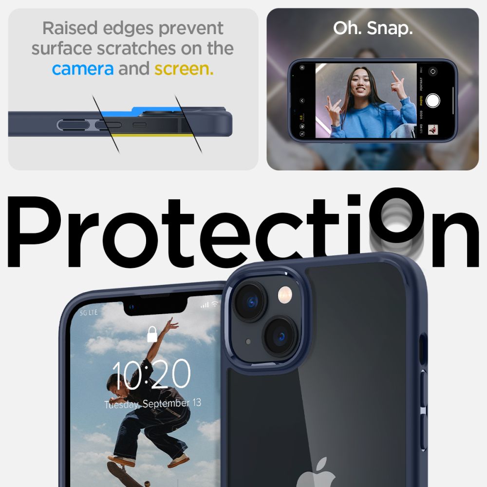 KRYT SPIGEN ULTRA HYBRID IPHONE 14 PLUS NAVY BLUE