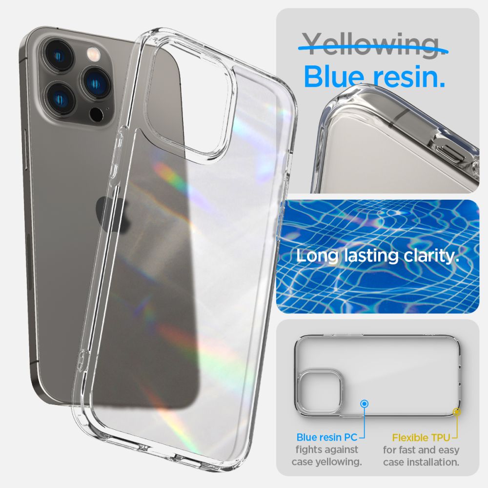 KRYT SPIGEN ULTRA HYBRID IPHONE 14 PRO FROST CLEAR