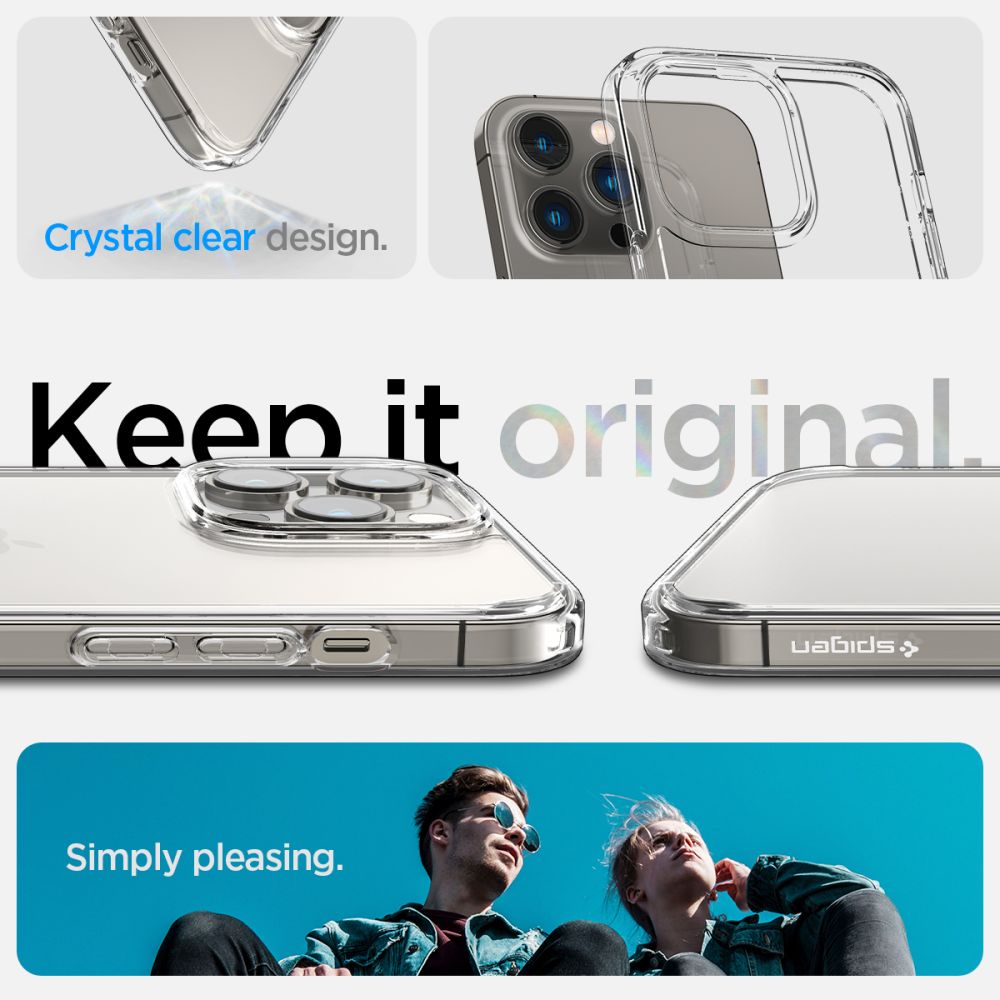 KRYT SPIGEN ULTRA HYBRID IPHONE 14 PRO MAX CRYSTAL CLEAR
