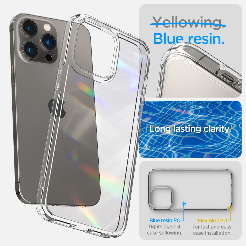 KRYT SPIGEN ULTRA HYBRID IPHONE 14 PRO MAX CRYSTAL CLEAR