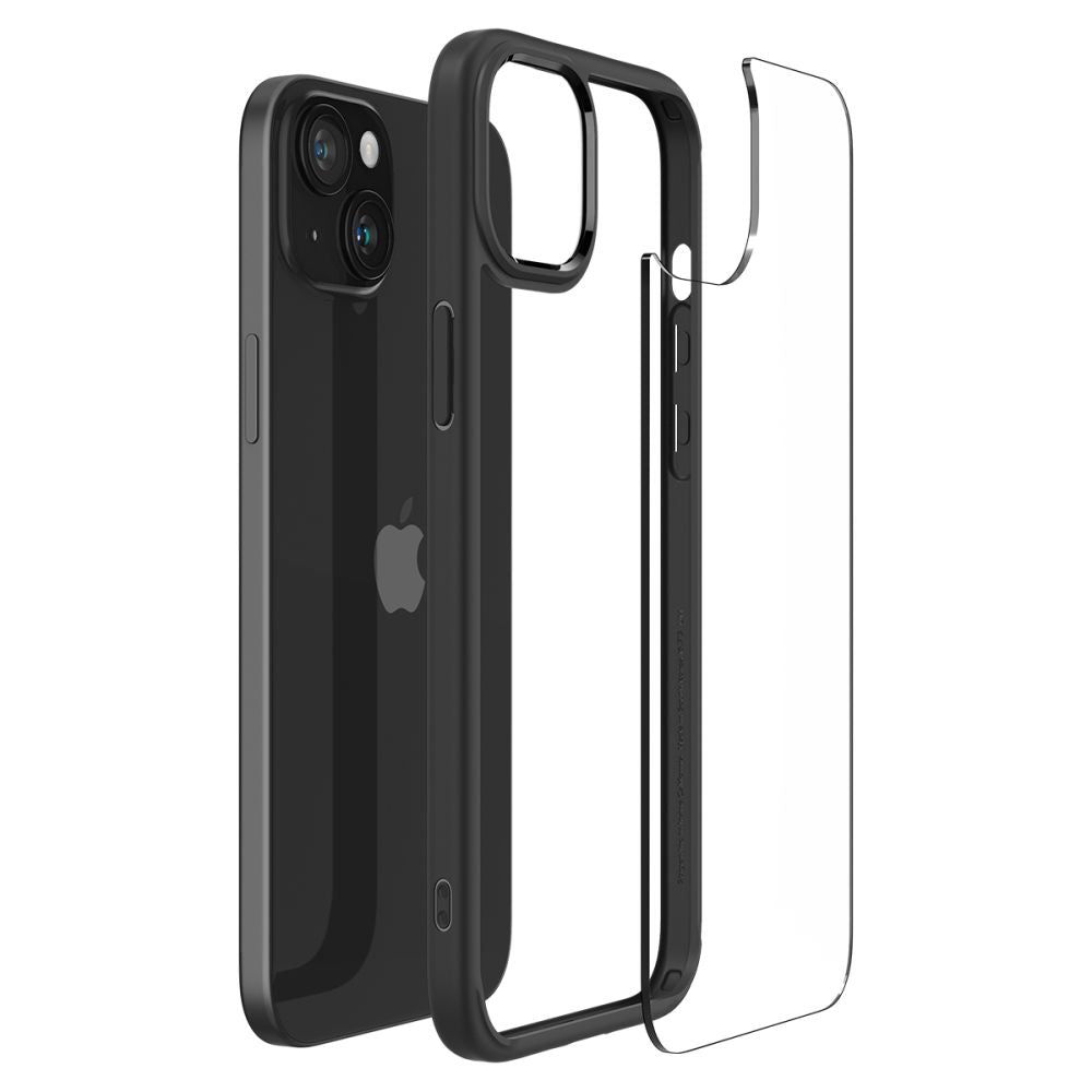 KRYT SPIGEN ULTRA HYBRID IPHONE 15 PLUS MATTE BLACK