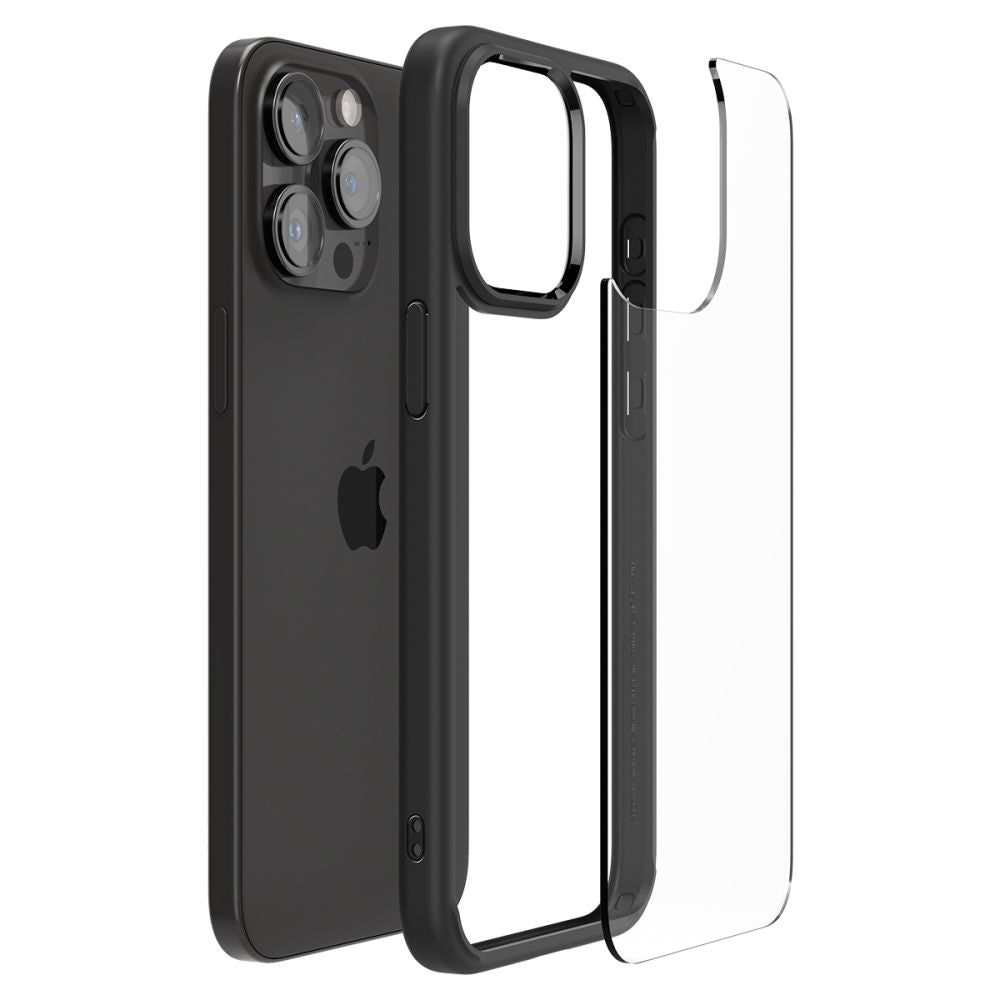 KRYT SPIGEN ULTRA HYBRID IPHONE 15 PRO MAX MATTE BLACK
