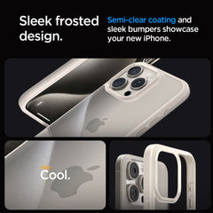 KRYT SPIGEN ULTRA HYBRID IPHONE 15 PRO NATURAL TITANIUM