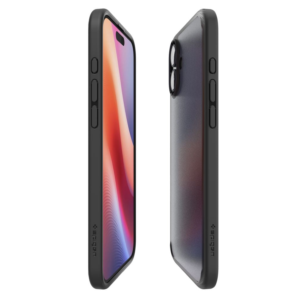 KRYT SPIGEN ULTRA HYBRID IPHONE 16 FROST BLACK