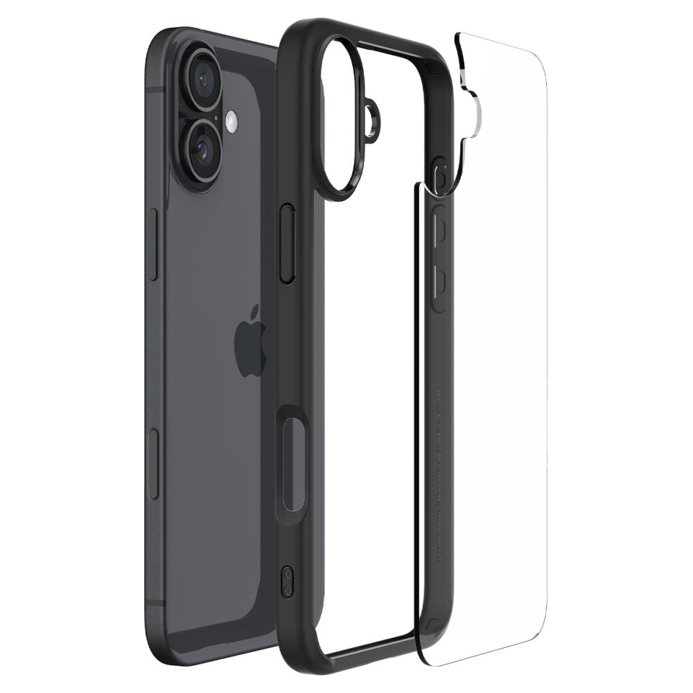 KRYT SPIGEN ULTRA HYBRID IPHONE 16 PLUS MATTE BLACK