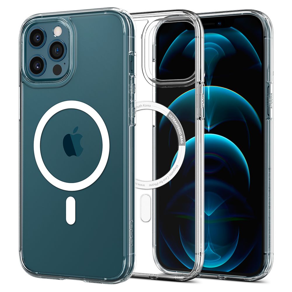 KRYT SPIGEN ULTRA HYBRID MAG IPHONE 12/12 PRO WHITE
