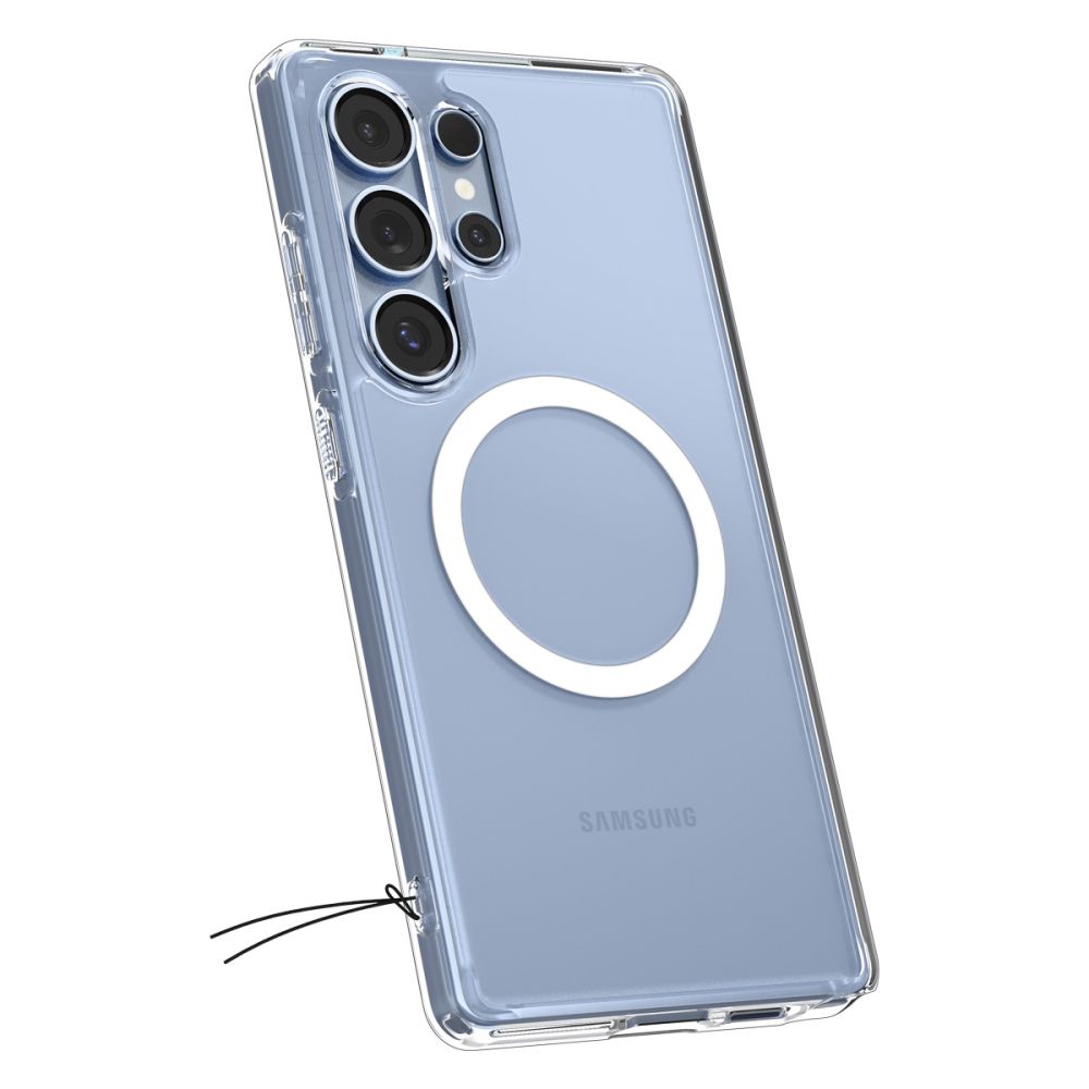 KRYT SPIGEN ULTRA HYBRID MAG MAGSAFE GALAXY S25 ULTRA CLEAR/WHITE