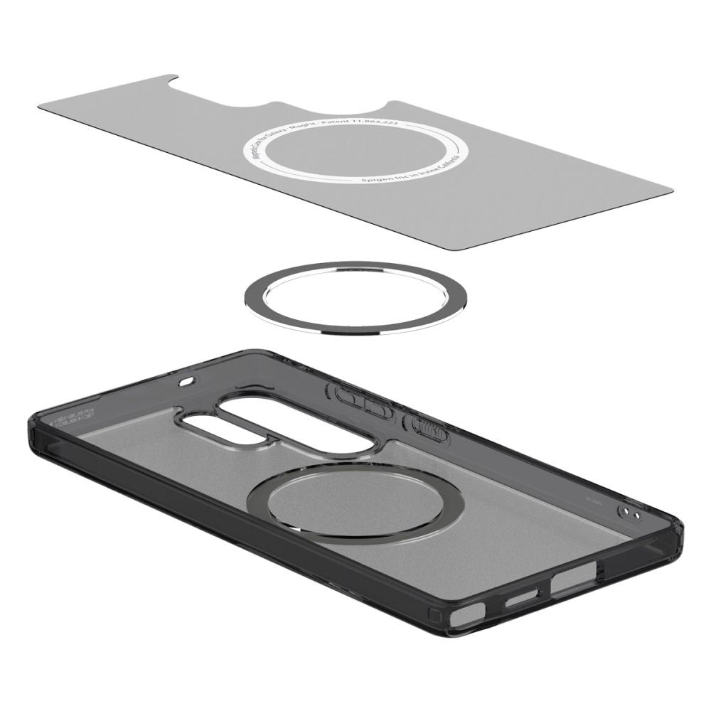 KRYT SPIGEN ULTRA HYBRID MAG MAGSAFE GALAXY S25 ULTRA FROST BLACK